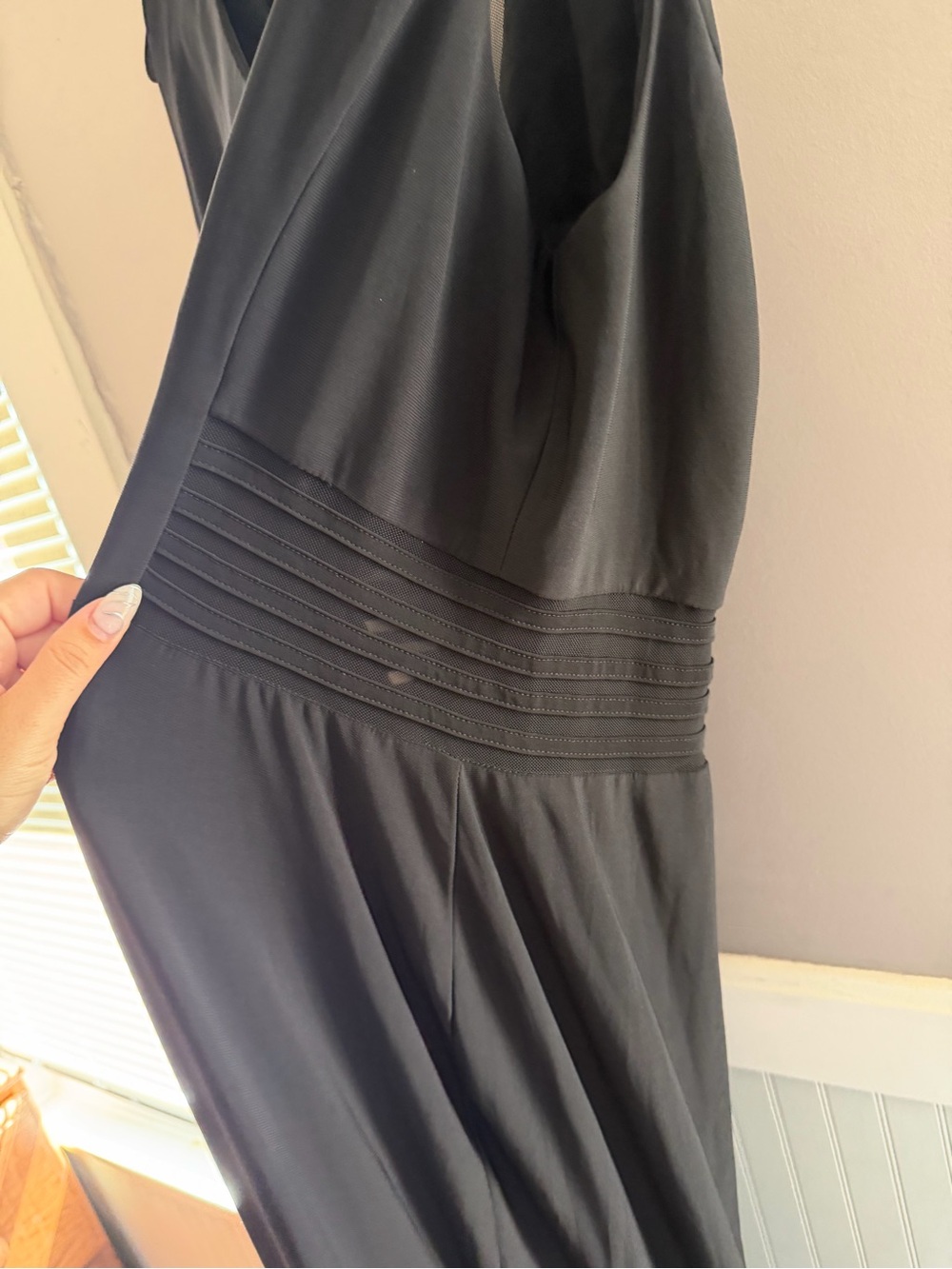 New with tags R & M Richard’s black gown - Picture 5 of 5